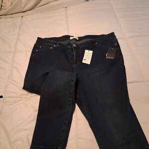 Eloquii Dark Wash Size 20 GENA FIT NWT